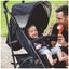 Bebe Care 107cm Mira DLX Stroller Pram Pushchair for Baby Infant Toddler Black Carousel 8