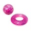 2pc Land & Sea Bling Inflatable Swimming Pool Ring Ball Set Water Float Pink Carousel 1