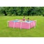 Intex 2.2x1.5m Rectangular Frame Above Ground Swimming Pool Outdoor Garden Pink Carousel 2