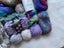 330g Left-over Sock Yarn ~ Hobbii, Venus, Silly Sock, Merino Cotton, Ice + Carousel 3