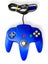 Genuine Nintendo 64 Controller BLUE N64 Carousel 1