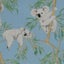 Patchwork Quilting Sewing Fabric Koalas Gumtree 50x55cm FQ Carousel 2