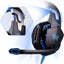 G2000 Over-Ear Gaming Headset with 50mm Driver Unit Skin-Friendly Breathable Ea Carousel 2