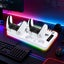 Gaming For PS5 Slim Pro Docking and Cooling Station Charger Headset Holder With Carousel 8