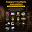 Retro Handheld Game Console – 4.5 inch IPS Display 14 Game Simulators Power Bank Carousel 4