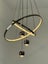 FREE SHIPPING ,Modern LED Pendant Light P357-60cm Carousel 4