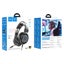 Premium Gaming Headset w/ Mic, RGB Light (W110) [Black] Carousel 1