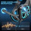 Gaming Headset for PS4 PS5 Xbox One PC with Noise Canceling Microphone and LED Carousel 4