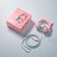 Ear Gaming Headset Wired Headphones with Microphone for PC PS4 PS5 One Pink Carousel 6