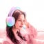 Wired Gaming Headset RGB Stereo 3.5mm Headphones for PC PS4 PS5 Mac White Carousel 3