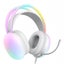 Wired Gaming Headset RGB Stereo 3.5mm Headphones for PC PS4 PS5 Mac White Carousel 8