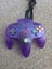 N64 Clear Purple Controller Nintendo 64 Controller Carousel 1