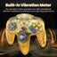Wireless N64 Controller 2.4 GHz - Switch, PC, Mac, iOS w/ USB - Clear Red Blue Carousel 4