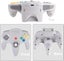Wireless N64 Controller 2.4 GHz - Switch, PC, Mac, iOS w/ USB - Clear Red Blue Carousel 6