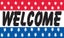 FL-052 Welcome Flag (Knitted) Carousel 1