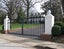 Aluminium Double Swing Gate 3.02M W, 1.7M H (D22) Carousel 1