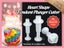 Fondant Heart Shape Plunger Cutter, 3pcs Carousel 1