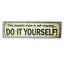 Metal Plaque Do It Yourself Carousel 1