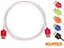 Kumo colour elite series slim HDMI cable - Red 1.5m Carousel 1