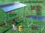 Bench 0.6x0.6m Curved Edge Operating Table S/S rubbish bin workbench Depth=60cm Carousel 5
