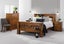 Brownie Queen Bed 6 PC Combo Carousel 2