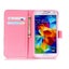 Galaxy S5 case wallet leather case printed Carousel 4