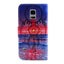 Galaxy S5 MINI case wallet leather case printed Carousel 2