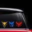 Pokemon Go Blue Team Stickers - Size M Carousel 3