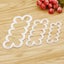 3D Rose Making Fondant Cutter Cake Sugarcraft Mould 3Pcs Carousel 6
