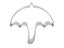 Umbrella Stainless Steel Cookie Cutter Cake Decorating Mold Tool Carousel 3
