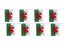 Australian Flag Bunting - 5 Metres Australia Flag Bunting Carousel 5