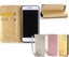 iPhone 5c Premium Embossing wallet leather case Carousel 1