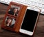 iPhone 6 Plus / 6s Plus slim leather wallet case 6 cards 2 ID magnet Carousel 4