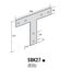 Stainless Steel T Bracket SBK27/S Carousel 1