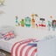 Forest Animals Giraffe Bear Elephant Wall Stickers For Kids Rooms Carousel 2