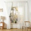 Sheer Curtain, Readymade Sheer Curtain, Netting, Voile, Andrea White Carousel 8
