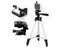 Adjustable Tripod + Phone Bracket + Bluetooth Remote for Smartphones and Cameras Carousel 3