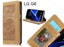 LG G6 case contrast denim folio wallet case Carousel 1