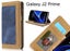 Galaxy J2 Prime case contrast denim folio wallet case Carousel 1