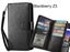 Blackberry Z3 case Double Wallet leather case 9 Card Slots Carousel 1