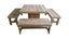 Formal 'Wine & Dine' Outdoor Setting - 1.2m (Table & 4x Benches) Carousel 2