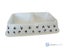 Pet Bowl - Large Double - White, Black Paws Carousel 1