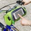 Bike Handlebar Bag - Cycling Portable Front Handlebar Bag with Transparent Pouch Carousel 2