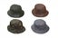 Bucket Fishing Hat, Unisex, Waxed - Navy, L (59cm) Carousel 3