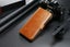 Galaxy J4 2018 case executive leather wallet slim cow hide finish brn Carousel 2