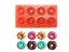 2 X Donut Mould (8 Cavity) Silicone Muffin Cups, Cake Baking Ring, Biscuit Mold Carousel 3