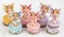 Fairy Trinket Box - Pink, Purple, Blue & Yellow Carousel 1