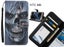 HTC M8 case 3 card leather wallet case printed ID Carousel 1