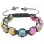Unisex Macrame Bracelet - ACRYL SPLATTER Carousel 1