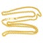 925 Sterling Silver Wheat Chain - SPIGA 4mm gold Carousel 4
